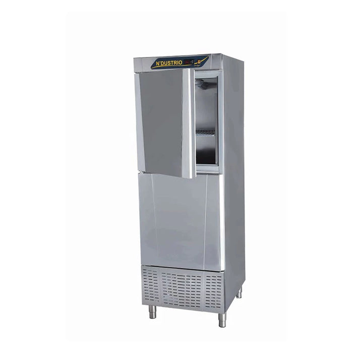 UPRIGHT GASTRONORM DEEP FREEZER - 2 HALF DOORS