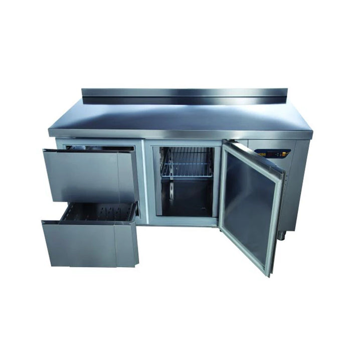 COUNTER TYPE PATISSERIE DEEP FREEZER  - 2 DRAWERS + 1 DOOR