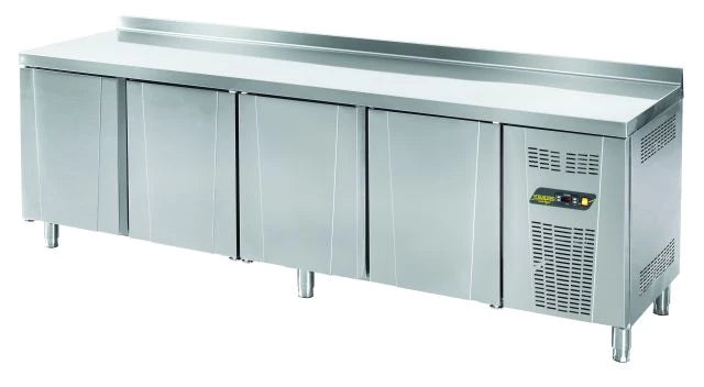 COUNTER TYPE 4-DOORS PATISSERIE DEEP FREEZER - WITHOUT TOP