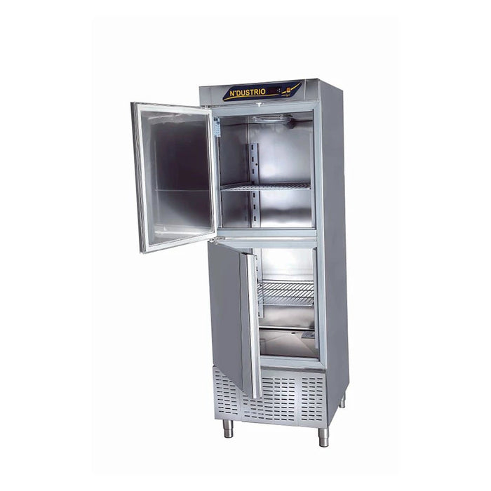 UPRIGHT SNACK REFRIGERATOR - 2 HALF DOORS