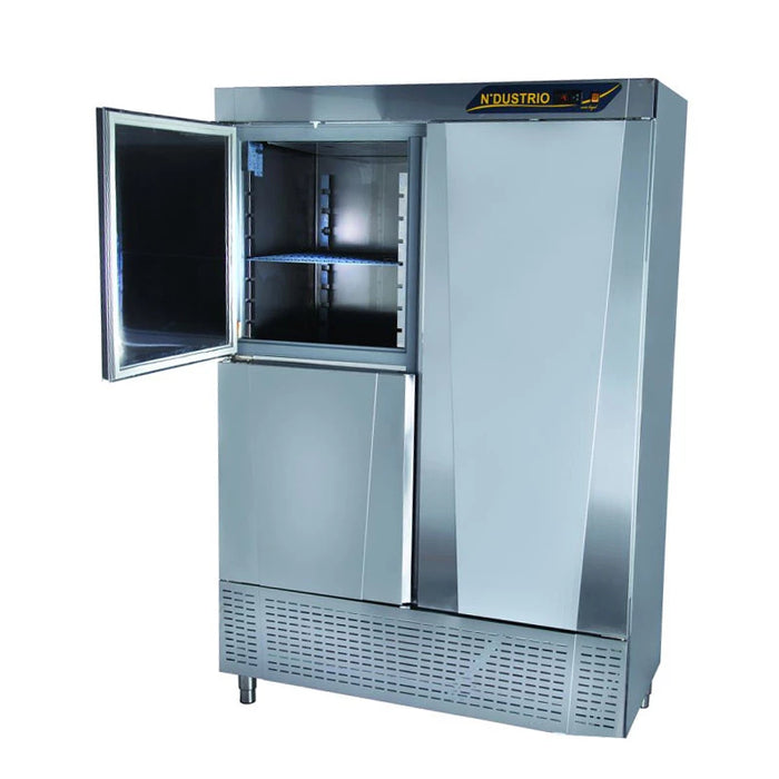 UPRIGHT SNACK REFRIGERATOR - 1 FULL 2 HALF DOORS