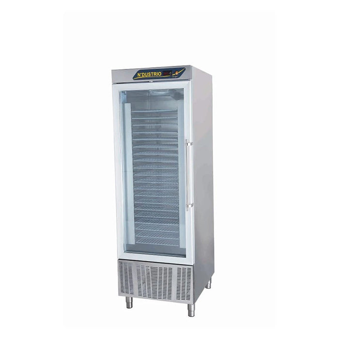 UPRIGHT GASTRONORM REFRIGERATOR - 1 FULL GLASS DOOR