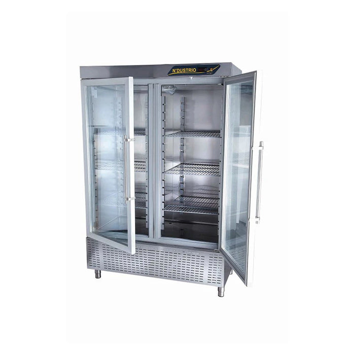 UPRIGHT GASTRONORM REFRIGERATOR - 2 FULL GLASS DOORS