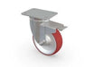 PECAS - Set of castors - 2 braked Euro-Catering