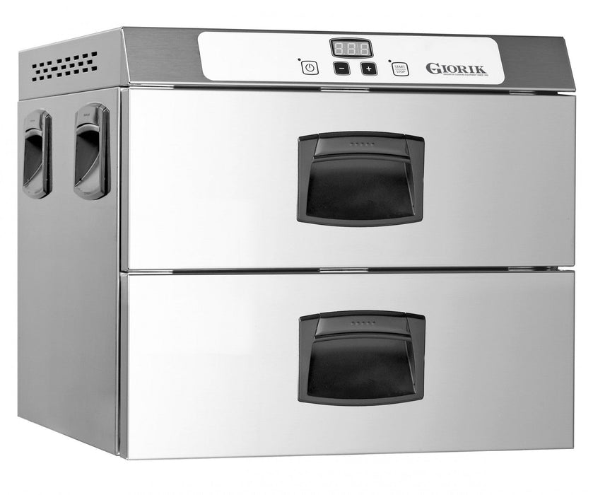 Giorik GMC2E 2 x 1/1gn Counter top drawer warmer Euro-Catering