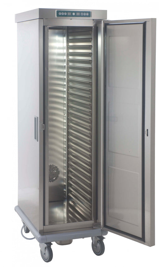 Emainox 8110106 - 25 x 1/1gn Mobile fan assisted heated holding cabinet - with humidity Euro-Catering