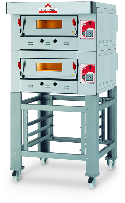 ITSEGB Mobile open stand - 1040h for 1 deck 880h for twin deck Euro-Catering