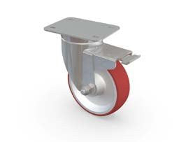 Sagi KRPRV Castors - 2 braked Euro-Catering