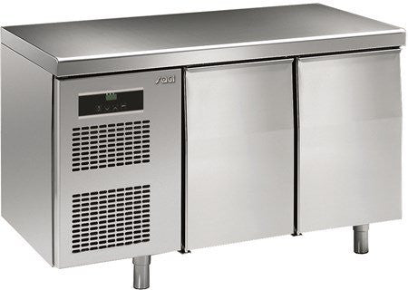 Sagi KIGAM 2 door refrigerated counter - 1/1gn size Euro-Catering