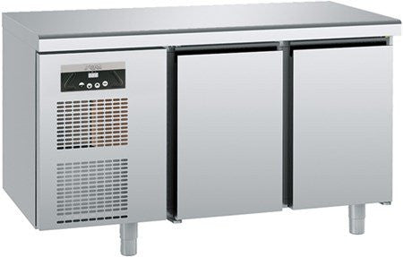 Sagi KIABM 2 door freezer counter - 1/1gn size Euro-Catering