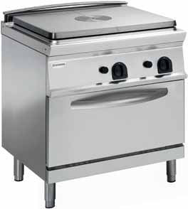Tecnoinox PPF8GG7 Gas solid top range Euro-Catering