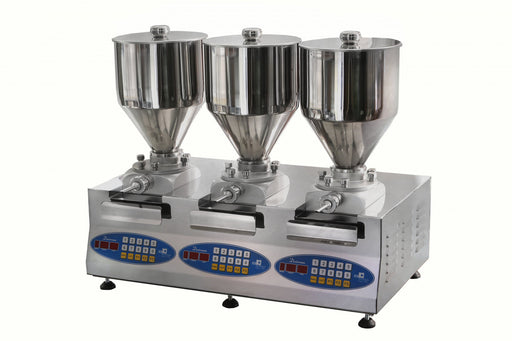 Dosicream 3 - DOSI3C - 3 x 8.5ltr triple hopper dosing filling machine Euro-Catering