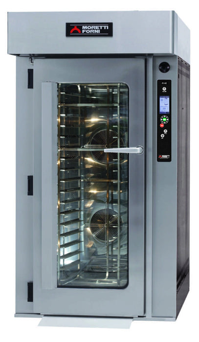 Moretti Forni R14E - Roll In Electric Rotary Bakery oven Euro-Catering