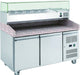 Chefsrange PP2+ - 2 Door Pizza Prep Counter Euro-Catering