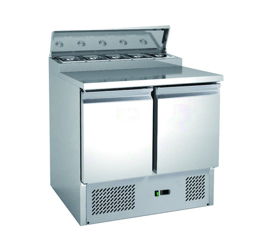 Chefsrange SP216 - 2 Door Prep counter Euro-Catering