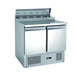 Chefsrange SP216 - 2 Door Prep counter Euro-Catering