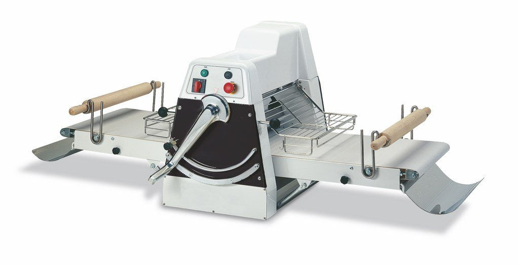 Moretti Forni SB/50P Countertop Dough sheeter - with moving belts Euro-Catering