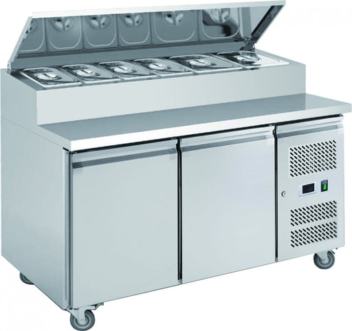 Chefsrange SP270 - 2 Door Prep counter Euro-Catering