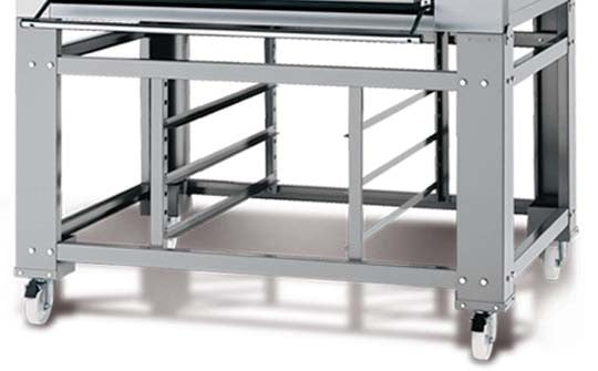 ITSES12 - ES12 Mobile open stand - with runners to hold 600 x 400mm trays Euro-Catering