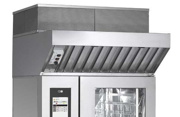Giorik 7080529 Recirculating Extraction canopy with Carbon filtration Euro-Catering
