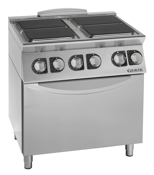 Giorik CE74QE - 4 Plate electric range Euro-Catering