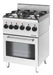 Giorik Snack 60 LPG694E 4 Burners with Electric convection oven Euro-Catering