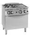 Giorik TG74FTL Medium Duty Gas Solid Top Range + 2 open burners Euro-Catering