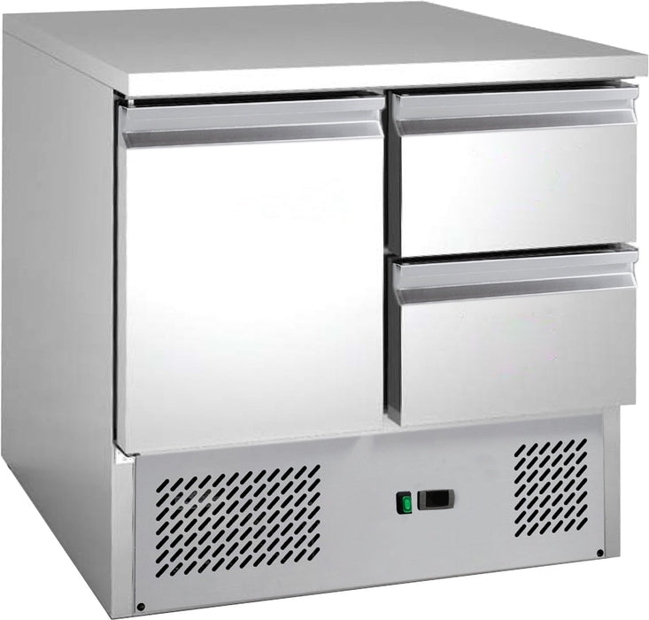 Chefsrange  SS2H2D - 2 Door Space saver  Prep counter Euro-Catering
