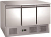 Chefsrange  SS3H - 3 Door Space saver  Prep counter Euro-Catering