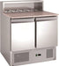 Chefsrange PSH900 - 2 Door Pizza Prep counter with granite top Euro-Catering
