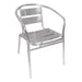 Bolero Aluminium Stacking Chairs (4 Pack) Bolero