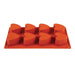 GN 1/3. 8 heart shape moulds. 35mm deep