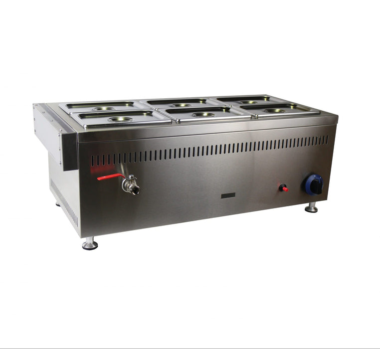 Infernus Gas Bain Marie – 6 x GN 1/4 Pans