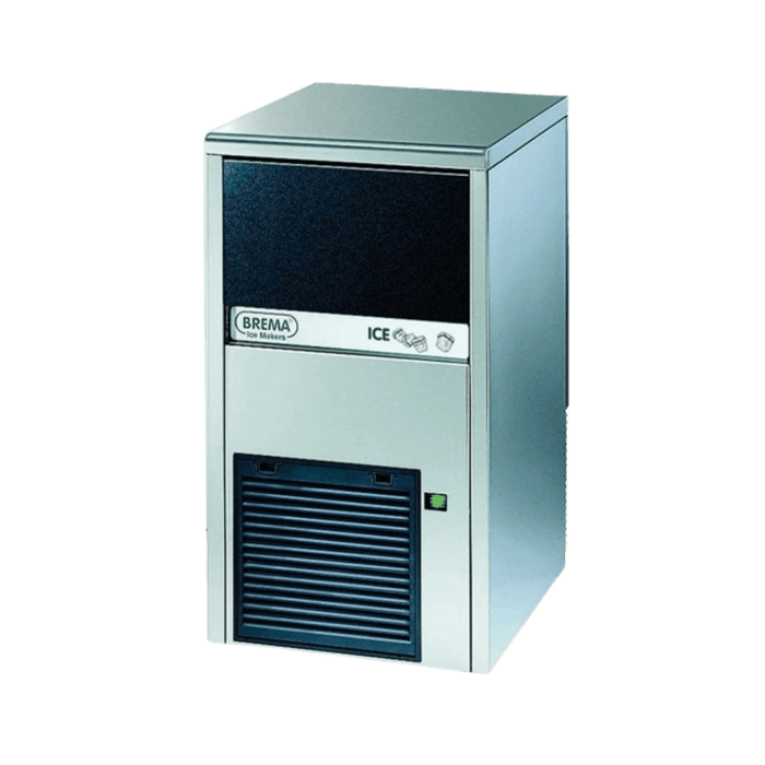 Brema CB249A/P Undercounter Icemaker - 29kg Output with Drain Pump