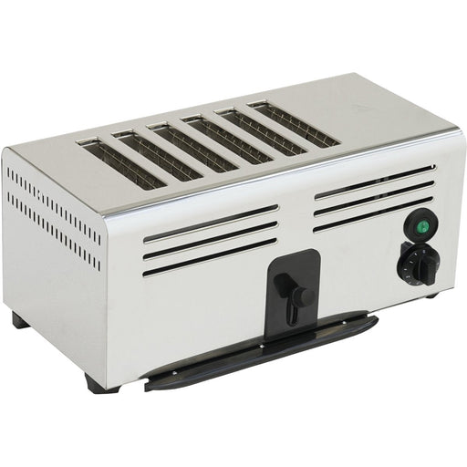 Commercial 6 Slice Toaster |  6ATSC Makfry