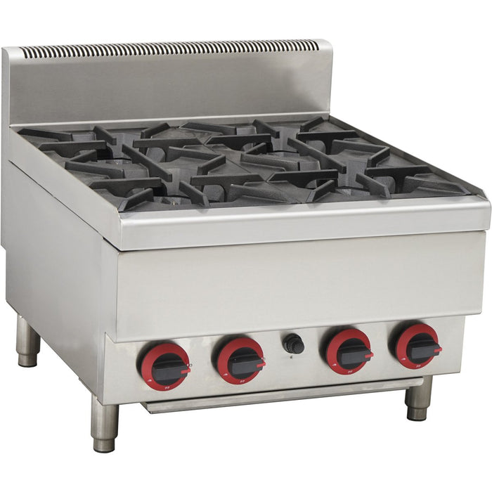 Gas Boiling Top 4 Burners 24kW |  6GTR4