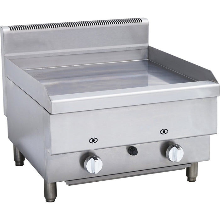 B GRADE Gas griddle Ribbed 2 zone 12kW Table top |  6GTRG60 B GRADE