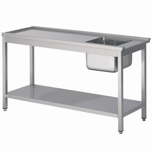 Combisteel Entry Table Bottom Shelf 1200 Left For 7280.0050 - 0055-0060-0065 Combisteel