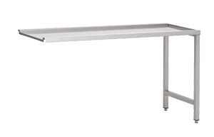 Combisteel Exit Table Two Legs 700 Right For 7280.0050 0055 0060 0065 Combisteel