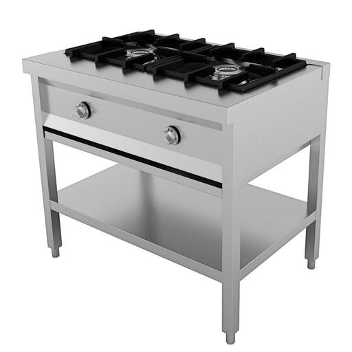 Combisteel Pancake Preparation Table 2 Burner - 7003.0905 Combisteel