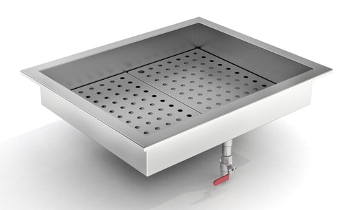 Combisteel Crushed Ice Bin Drop-In 2/1 GN - 7013.2725 Combisteel