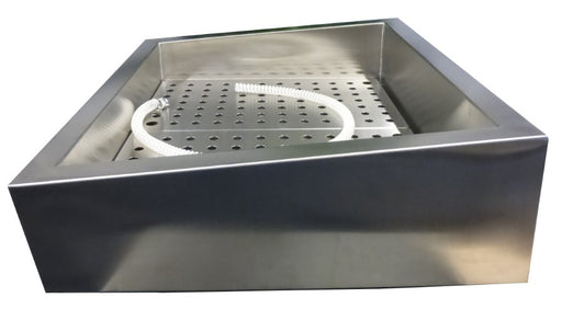 CRUSHED ICE BIN INCLINE 3/1 GN AISI 304  DRAIN ON THE OPERATING SIDE Combisteel