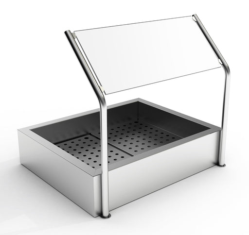 GLASS COVER 3/1 GN SELF SERVICE   FOR 7013.2710 Combisteel