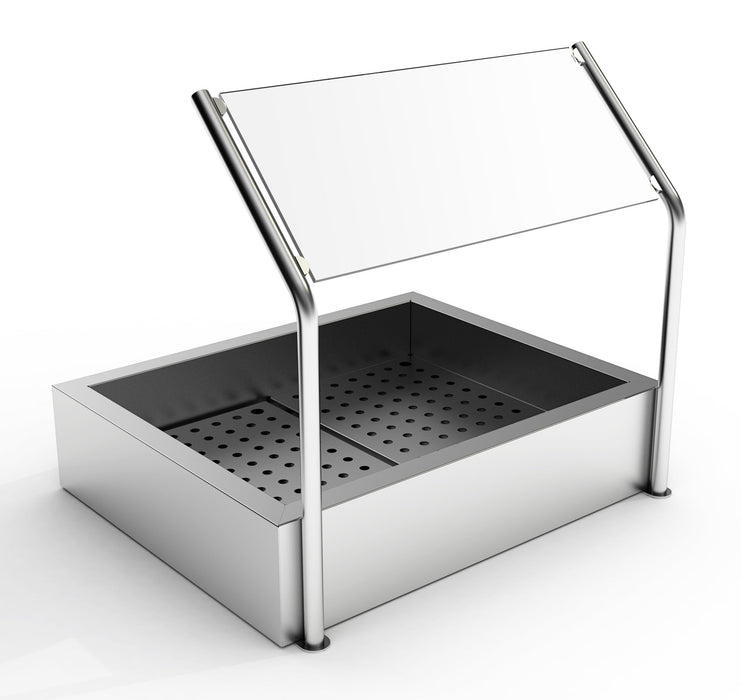 GLASS COVER 3/1 GN SELF SERVICE   FOR 7013.2710 Combisteel