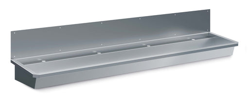 Combisteel SS Wash Basin 1 Tap 2400 Mm Drain Plug And Splash Shield Included Combisteel