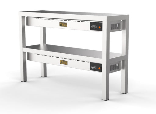 Combisteel Double Tier Ceramic Heated Overshelf Gantry 1000mm Wide 6 x 250W Elements | 7020.0730 Combisteel