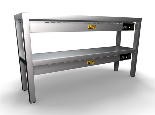 Combisteel Overshelf Ceramic Heated 2 Levels 1200 6 Heaters Of 250 W Combisteel