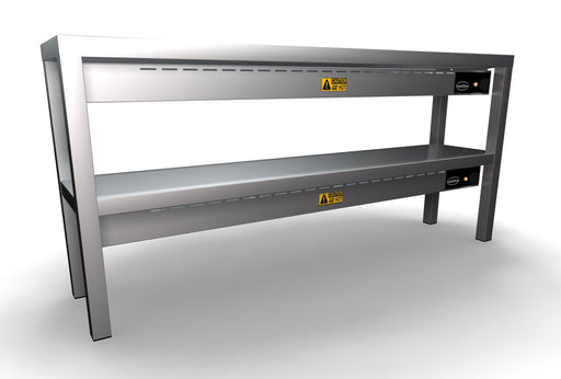 Combisteel Overshelf Ceramic Heated Gantry 2 Levels 1400 With 8 Heaters Of 250W | 7020.0740 Combisteel