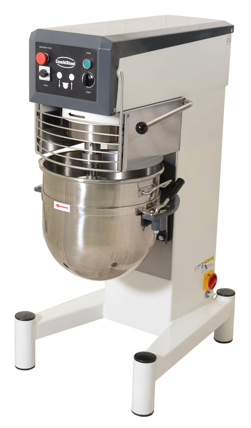 Combisteel Planetary Mixer 40L - Stainless Steel - 230V - 3-Speed - Commercial Kitchen Equipment for Dough, Creams & Batters Combisteel