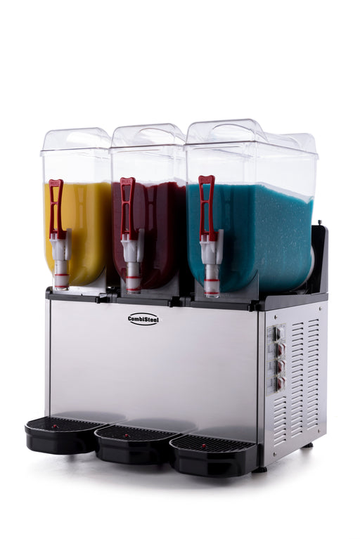Combisteel Countertop Slush Machine - 3 Tanks 12 Liters Each - 7065.0010 Combisteel